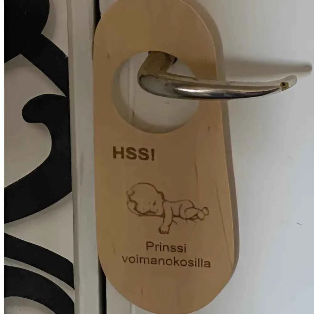 Älä Häiritse - kyltti - Lahja ja Sisustus Juuttisäkki