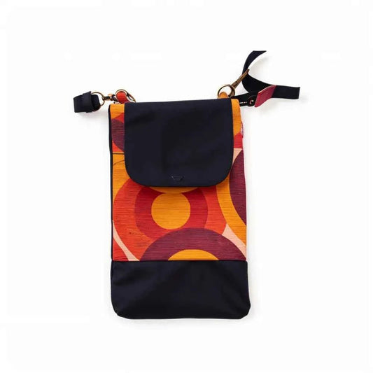 Kännykkäkassi Retro - Lahja ja Sisustus Juuttisäkki