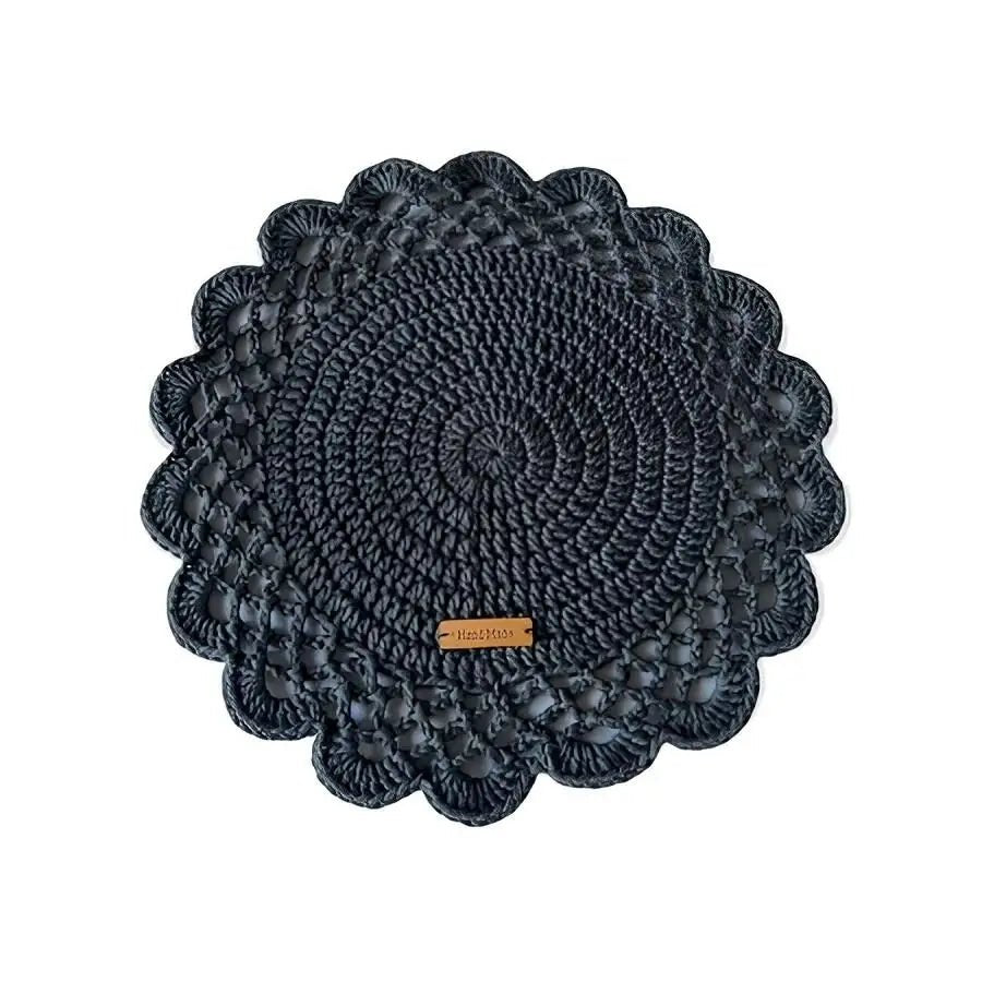 Kattausliina Crochet - Lahja ja Sisustus Juuttisäkki