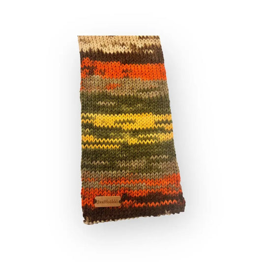 Kaulahuivi Aamurusko - Lahja ja Sisustus Juuttisäkki