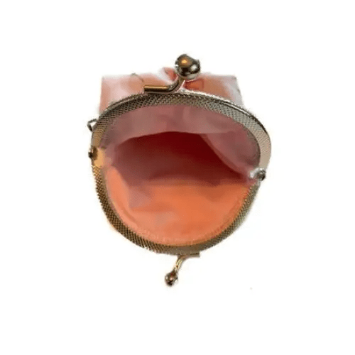 Kukkaro Roosa - Lahja ja Sisustus Juuttisäkki