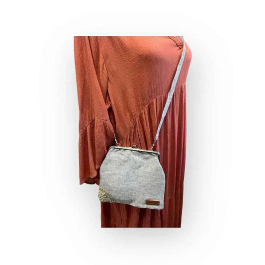 Kukkarolaukku Liina - Lahja ja Sisustus Juuttisäkki