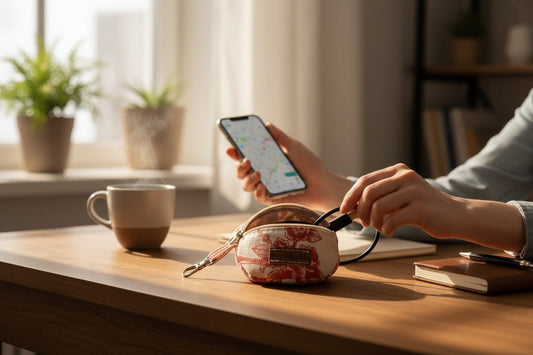 Kuulokepussi - Lahja ja Sisustus Juuttisäkki