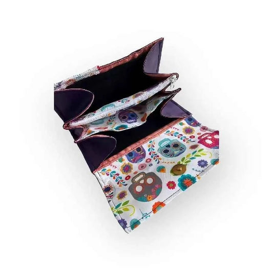 Lompakko Pääkallo - Lahja ja Sisustus Juuttisäkki