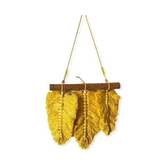 Makramee "Vapaus" - Lahja ja Sisustus Juuttisäkki