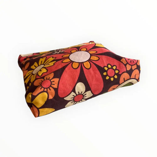 Meikkilaukku Happy - Lahja ja Sisustus Juuttisäkki