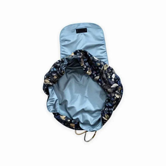 Meikkilaukku Kukkapussi - Lahja ja Sisustus Juuttisäkki