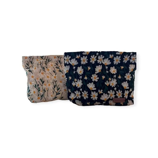 Meikkilaukku Päivänkakkara - Lahja ja Sisustus Juuttisäkki