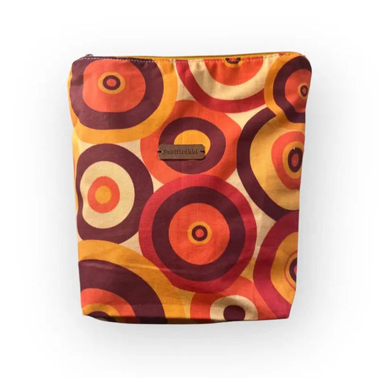 Meikkilaukku Retro Vibes - Lahja ja Sisustus Juuttisäkki