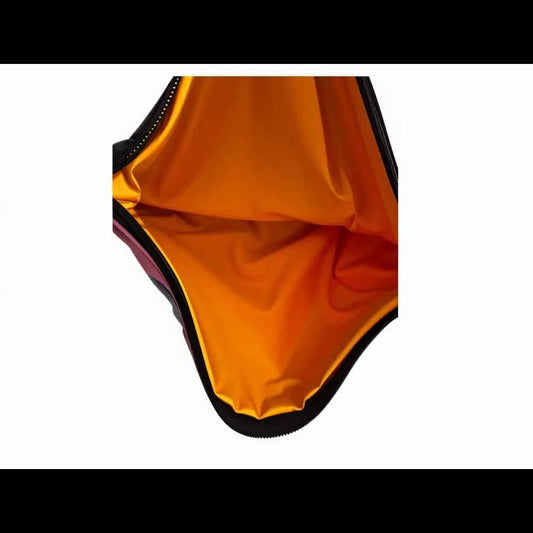 Meikkilaukku Retrokukka - Lahja ja Sisustus Juuttisäkki