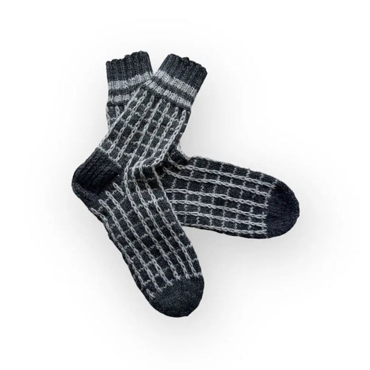 Miehelle - Ukko setti Harmaa - Lahja ja Sisustus Juuttisäkki