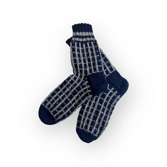 Miehelle - Ukko setti Sininen - Lahja ja Sisustus Juuttisäkki