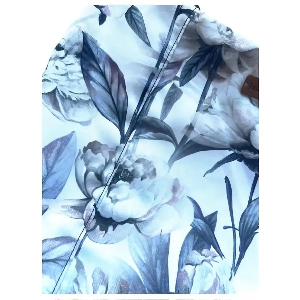 Olkalaukku Pionit - Lahja ja Sisustus Juuttisäkki