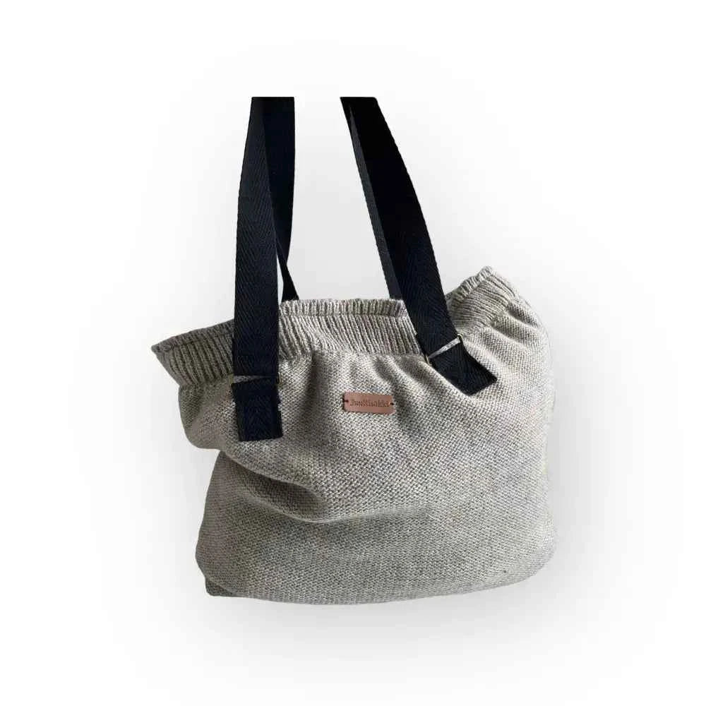 Palmikkoneule kassi - Lahja ja Sisustus Juuttisäkki