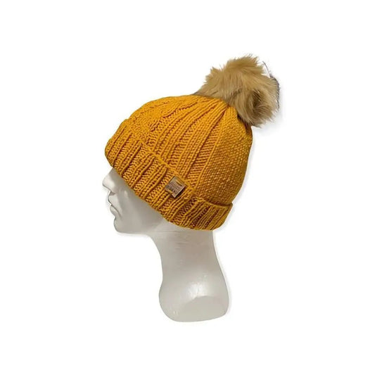 Palmikkopipo tupsulla - Lahja ja Sisustus Juuttisäkki