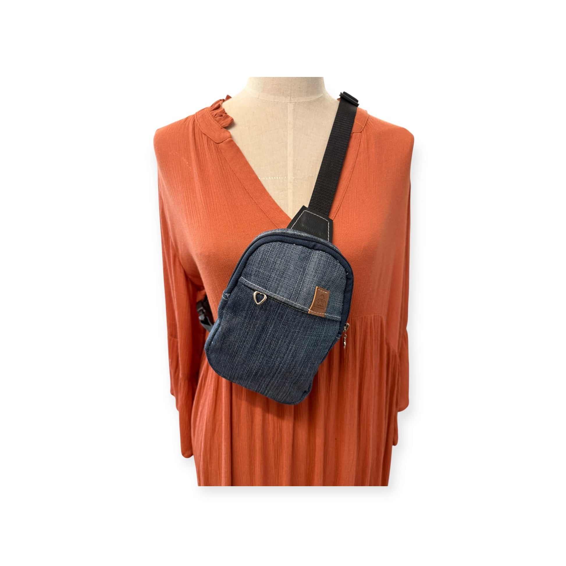 Pikkureppu Farkku - Lahja ja Sisustus Juuttisäkki -