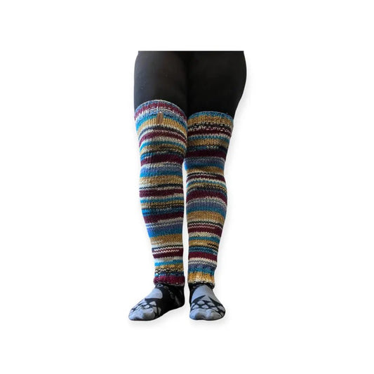 Pitkät säärystimet - Lahja ja Sisustus Juuttisäkki