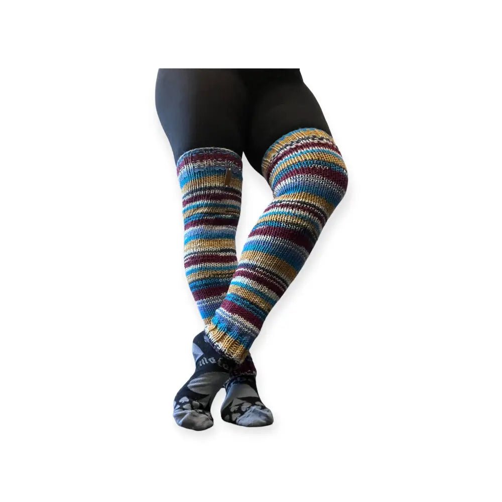 Pitkät säärystimet - Lahja ja Sisustus Juuttisäkki