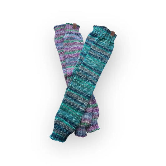 Pitkät värikkäät säärystimet - Lahja ja Sisustus Juuttisäkki