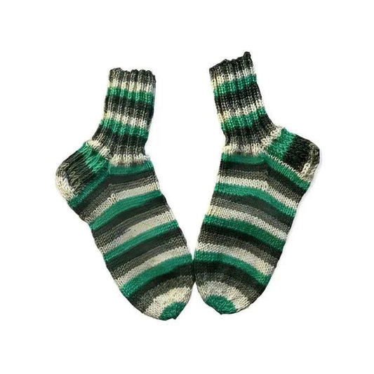 Raitasukka Vihreä - Lahja ja Sisustus Juuttisäkki