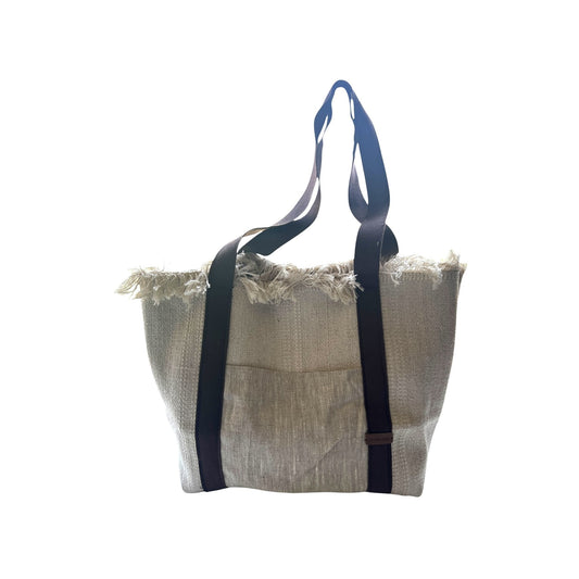 Rantakassi Puuvilla - Lahja ja Sisustus Juuttisäkki