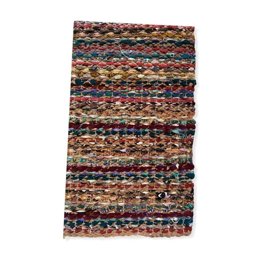 Räsymatto Elina - Lahja ja Sisustus Juuttisäkki