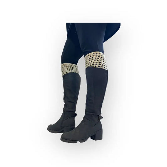 Saapassäärystimet valkoinen - Lahja ja Sisustus Juuttisäkki