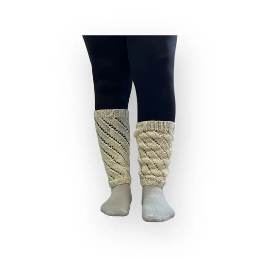 Säärystimet valkoinen pitsi - Lahja ja Sisustus Juuttisäkki