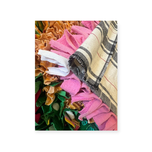 Tilkkumatto - Lahja ja Sisustus Juuttisäkki -