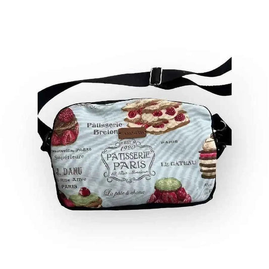 Värikäs olkalaukku Box - Lahja ja Sisustus Juuttisäkki