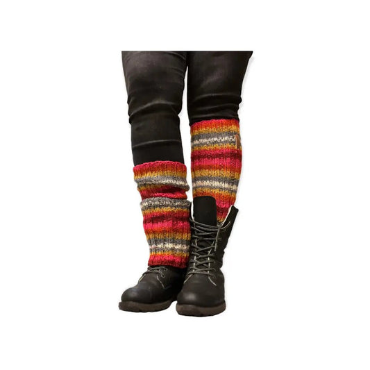 Värikkäät Säärystimet - Lahja ja Sisustus Juuttisäkki