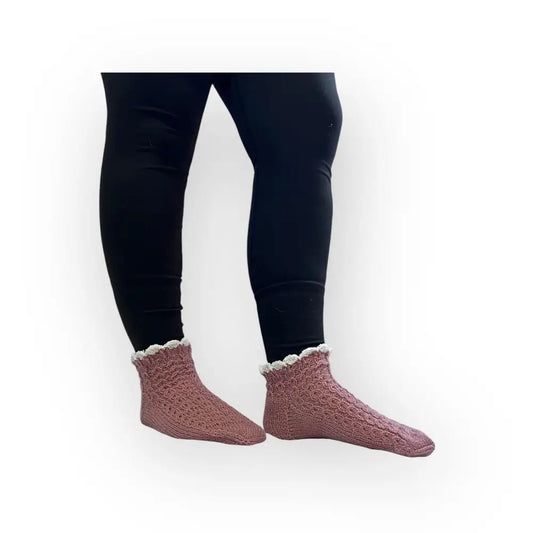 Villasukat Amanda - Lahja ja Sisustus Juuttisäkki