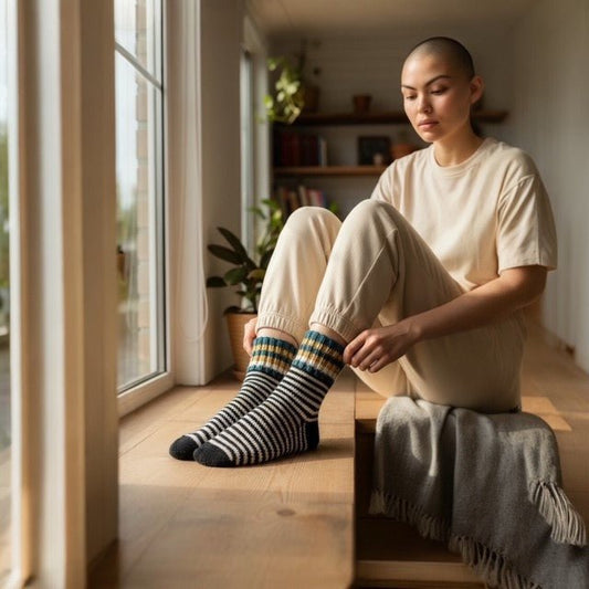 Villasukat Enna - Lahja ja Sisustus Juuttisäkki