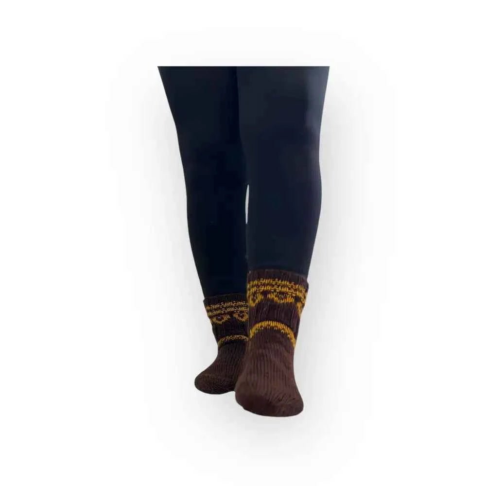 Villasukat Leena - Lahja ja Sisustus Juuttisäkki