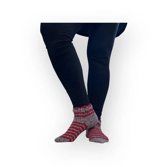 Villasukat Outi - Lahja ja Sisustus Juuttisäkki