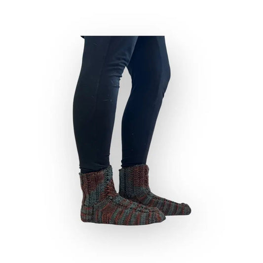 Villasukat Ruska - Lahja ja Sisustus Juuttisäkki