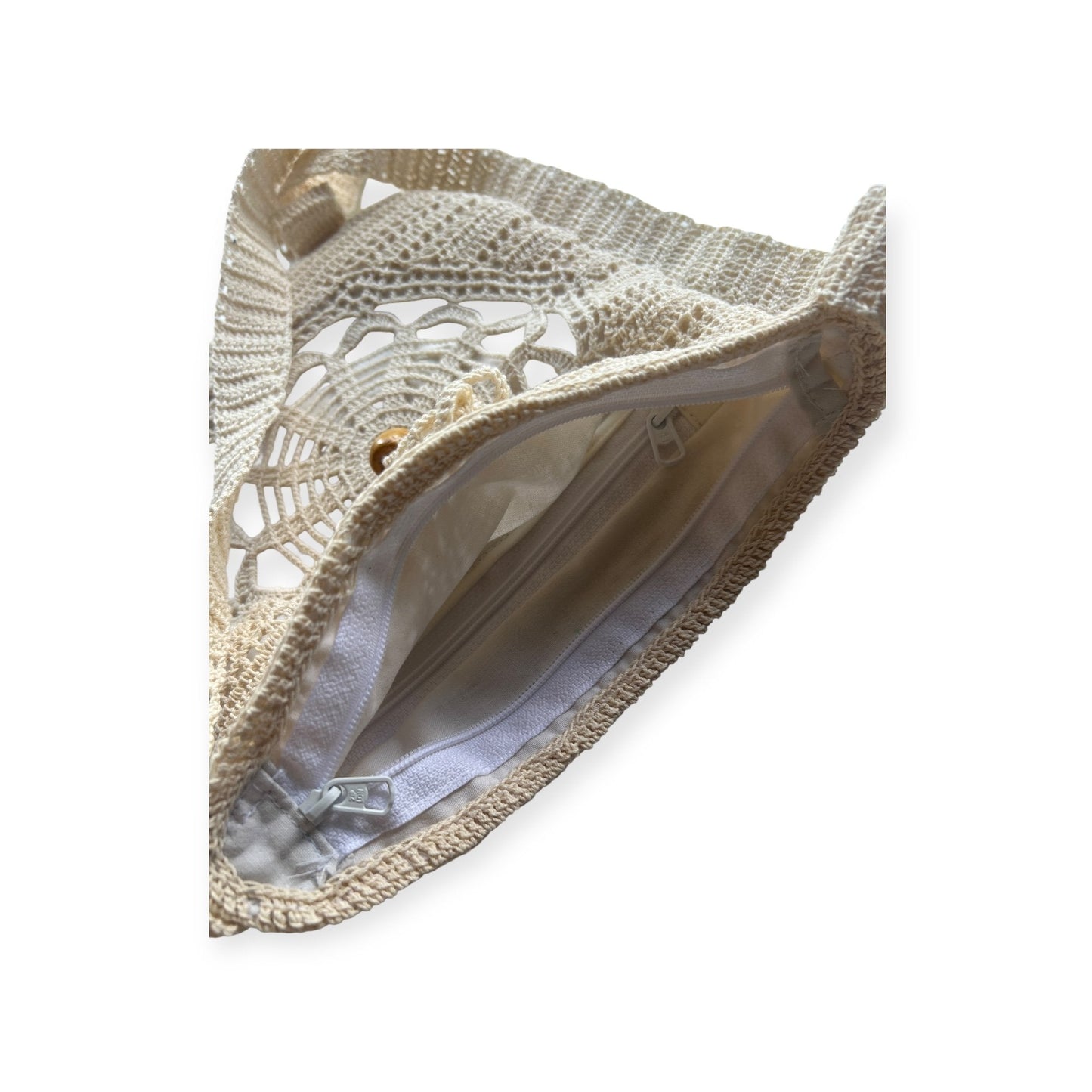 Virkattu pieni olkalaukku - Lahja ja Sisustus Juuttisäkki -