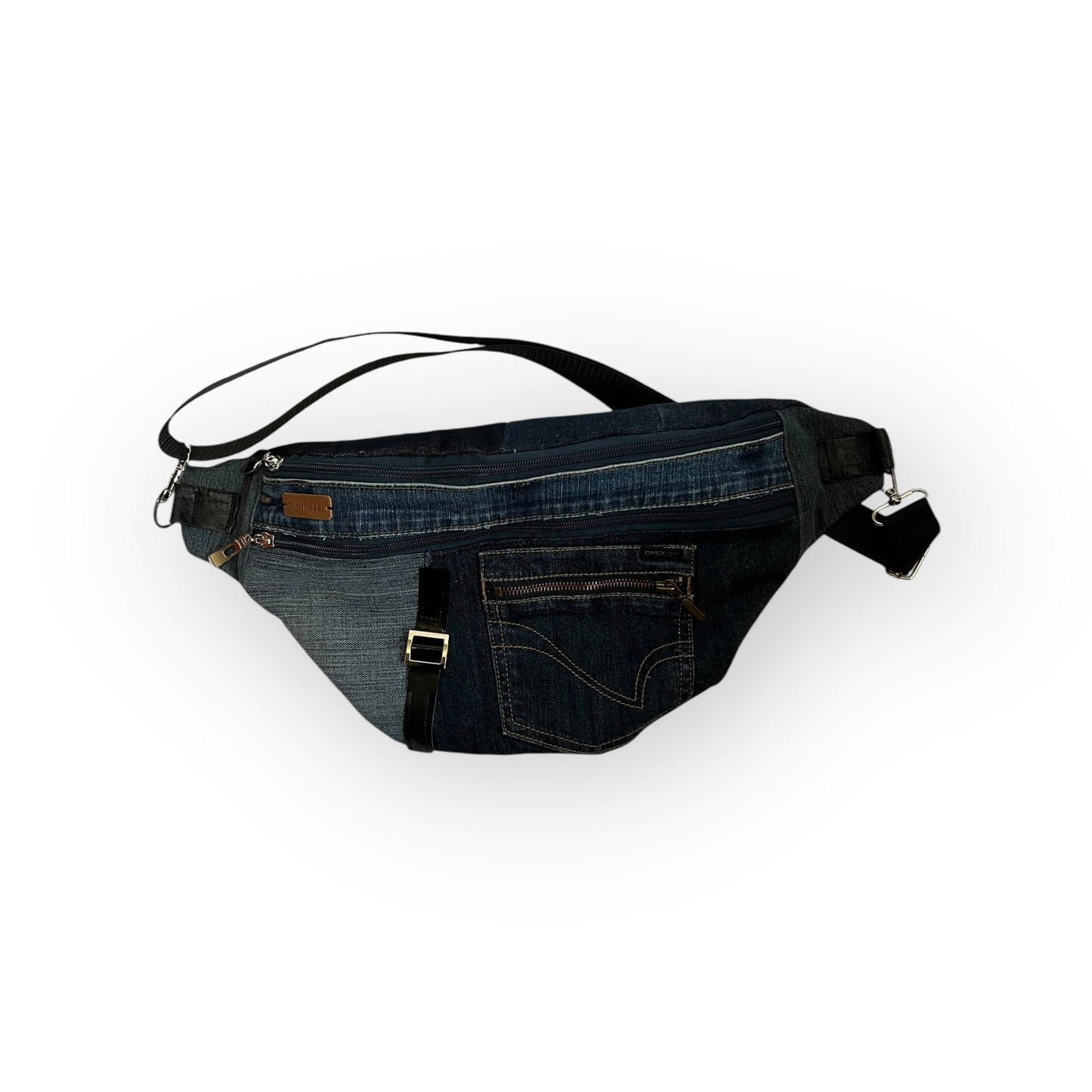 Vyölaukku - crossbody Farkku - Lahja ja Sisustus Juuttisäkki