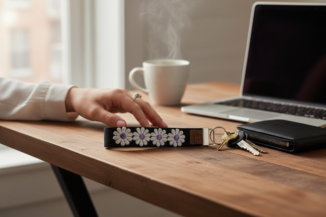 Avaimenperä Lenkki - Lahja ja Sisustus Juuttisäkki