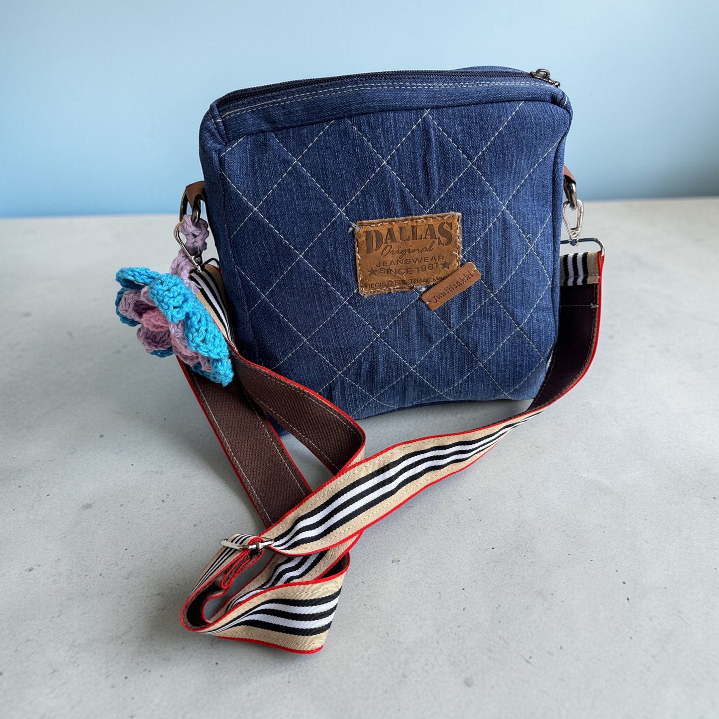 Farkkukassi Katriina - Lahja ja Sisustus Juuttisäkki