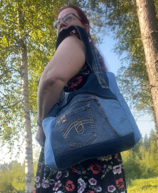 Farkkukassi Veera - Lahja ja Sisustus Juuttisäkki - 