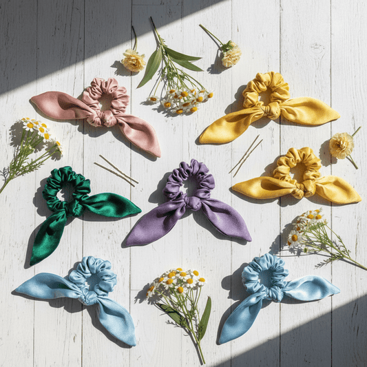 Huivi Scrunchiet - flatlay