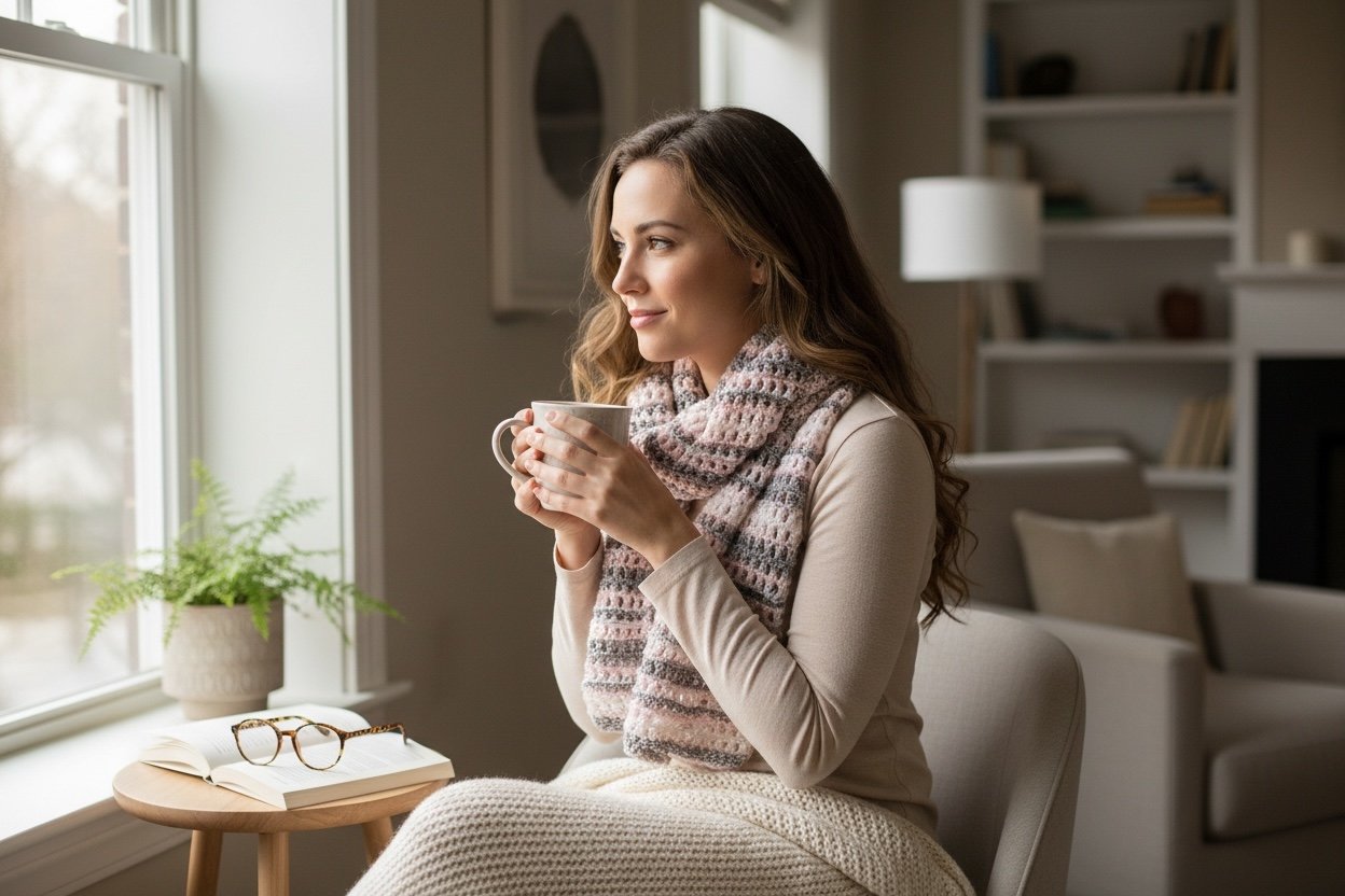 Kaulahuivi Trio - Lahja ja Sisustus Juuttisäkki