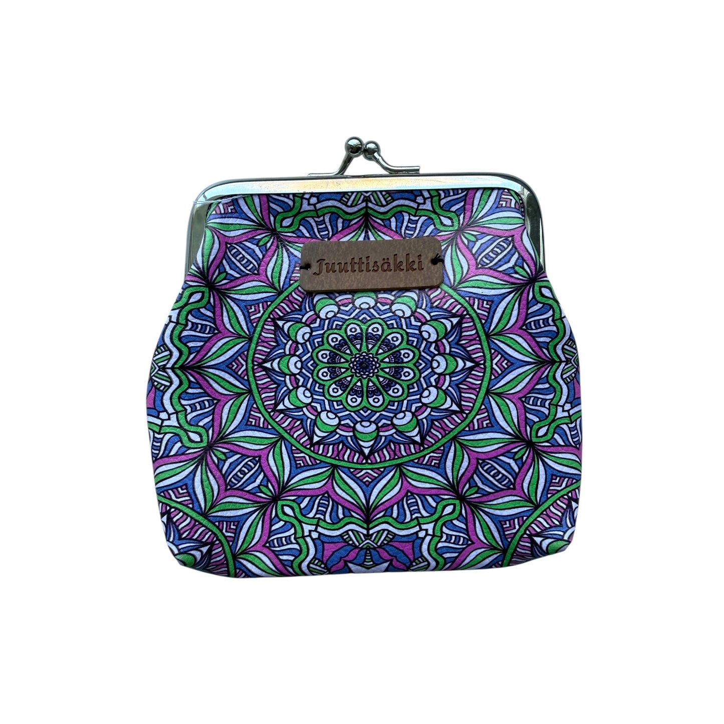 Kukkaro Mandala - Lahja ja Sisustus Juuttisäkki