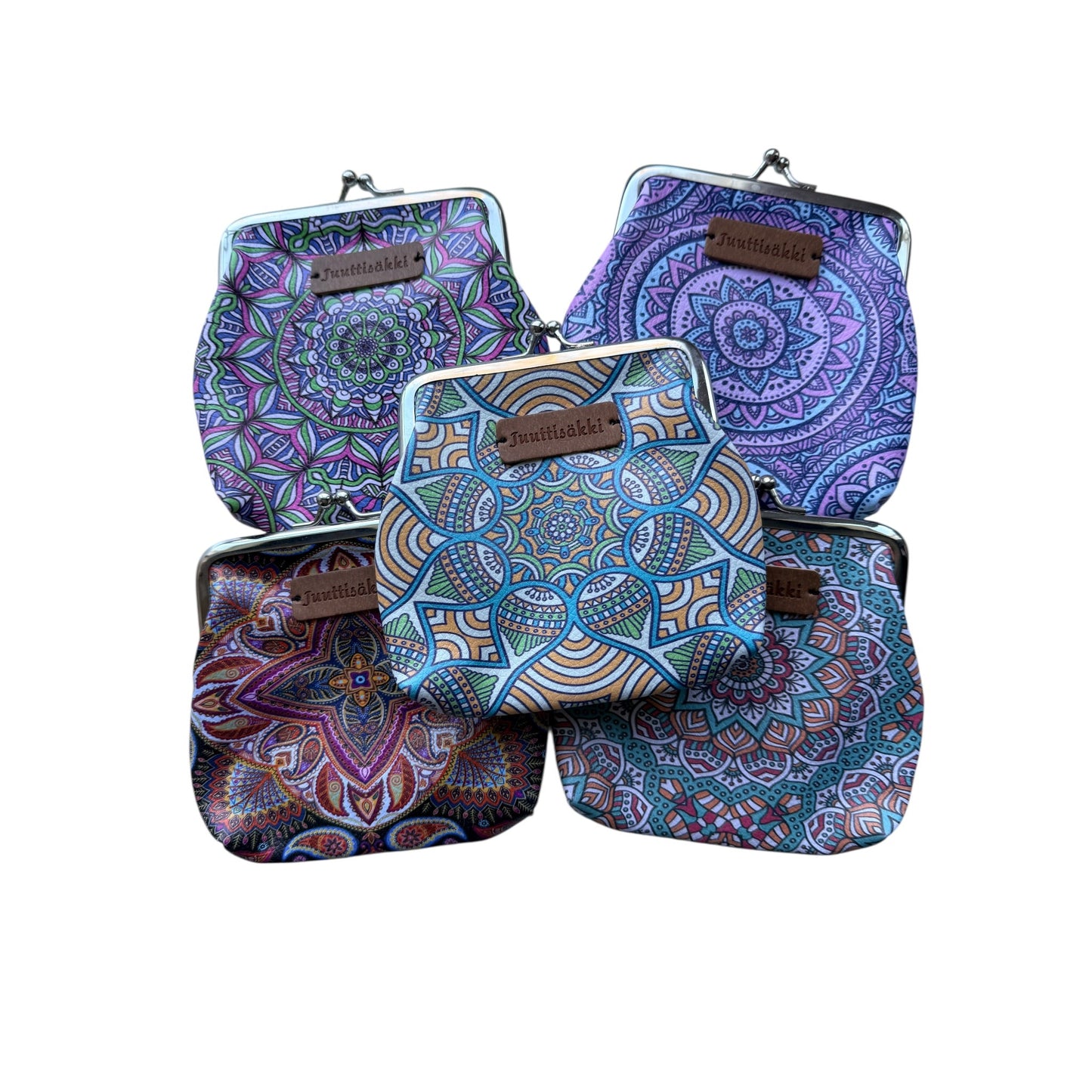 Kukkaro Mandala - Lahja ja Sisustus Juuttisäkki