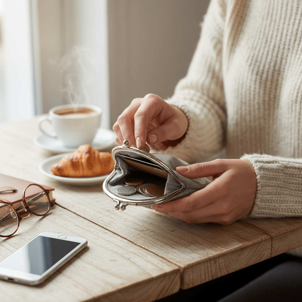 Kukkaro Pallo käytössä - lifestyle-kuva