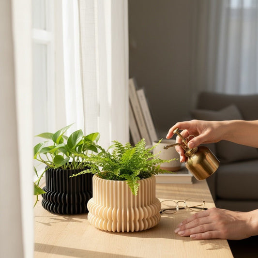 Kukkaruukun suojus - Lahja ja Sisustus Juuttisäkki