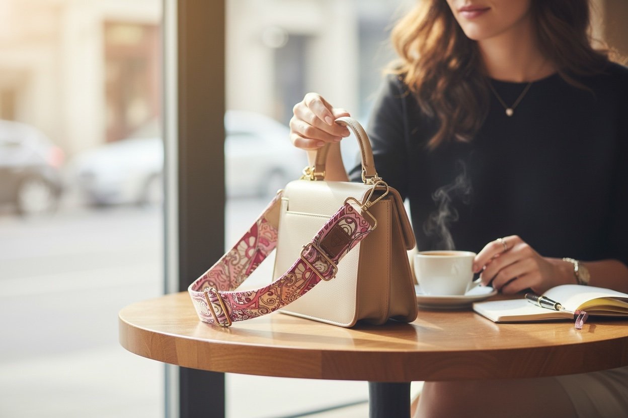 Laukun Olkahihna - Kesä - Lahja ja Sisustus Juuttisäkki