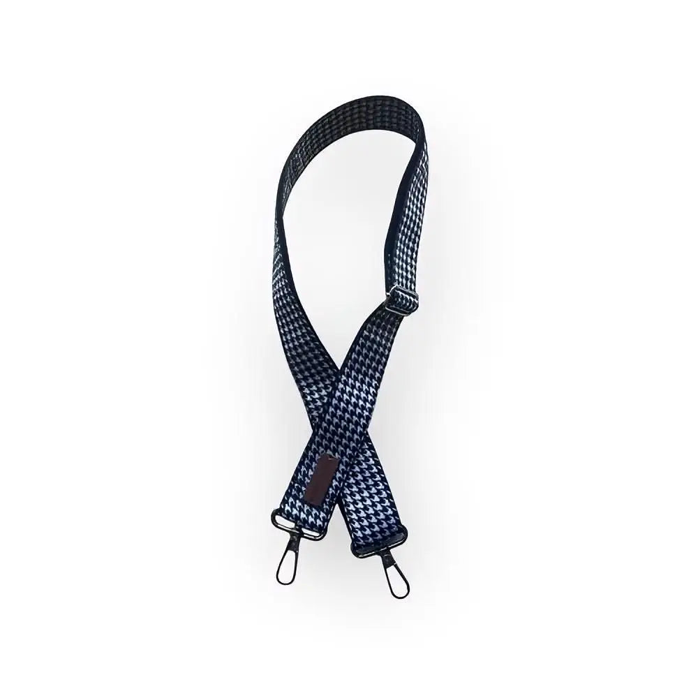 Laukun Olkahihna - mustakuvio Shoulder Straps Kukonaskel / Iso