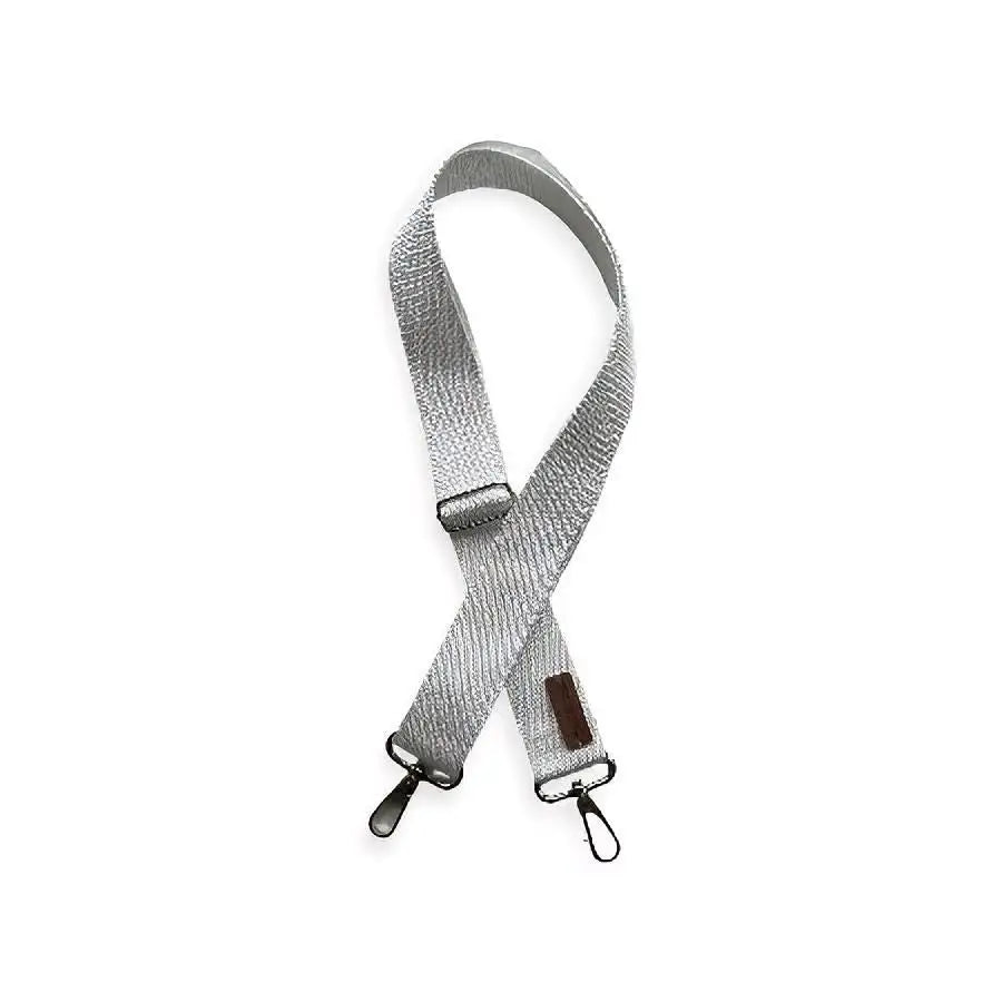 Laukun Olkahihna - Valkoinen - Lahja ja Sisustus Juuttisäkki